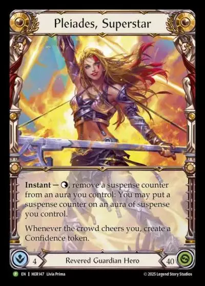 Pleiades, Superstar HER147-RF - Calling - Super Slam - Flesh and blood card