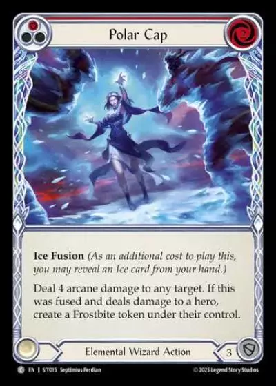 Polar Cap SIY015 - Silver Age Chapter 1 - Iyslander - Flesh and blood card