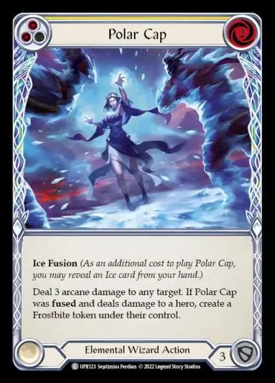Polar Cap YELLOW UPR123 - Uprising - Flesh and blood card