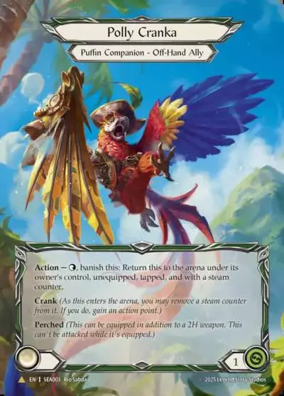 Polly Cranka SEA003-TP - High Seas - Treasure Pack - Flesh and blood card