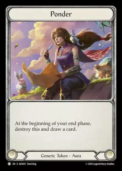Ponder AZS031 - Armory Deck - Zyggy Starlight - Flesh and blood card