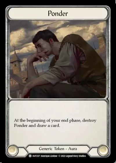 Ponder OUT237 - Outsiders - Flesh and blood card
