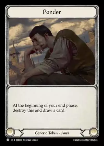 Ponder SBZ033 - Silver Age Chapter 3 - Blaze, Firemind - Flesh and blood card