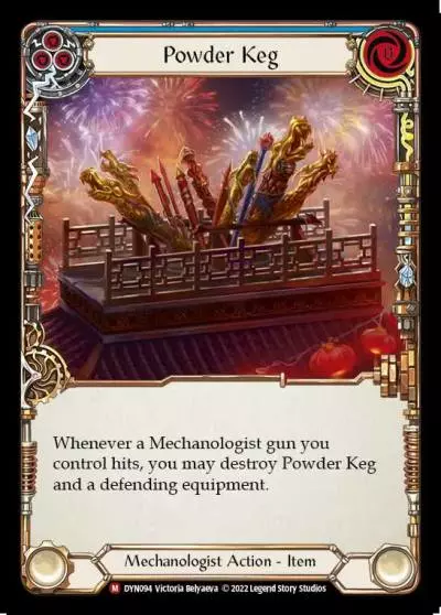 Powder Keg BLUE DYN094 - Dynasty - Flesh and blood card