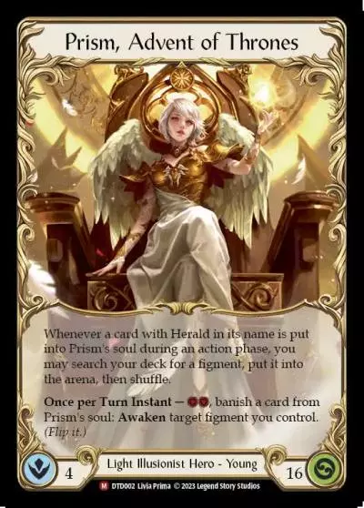 Prism, Advent of Thrones DTD002 - Dusk till Dawn - Flesh and blood card