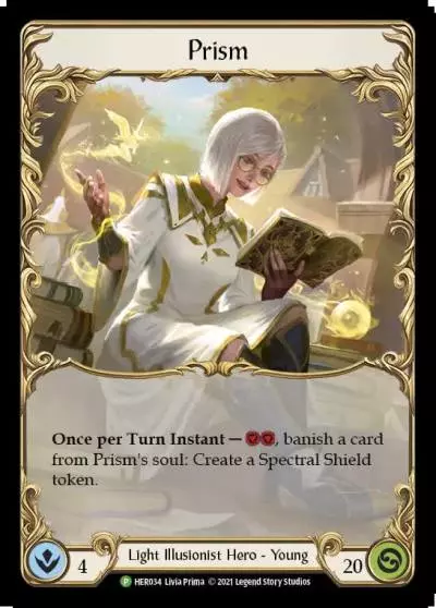 Prism HER034-CF - Skirmish - Season 2 - Flesh and blood card