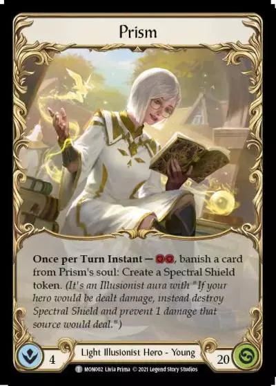 Prism MON002 - Monarch - Flesh and blood card