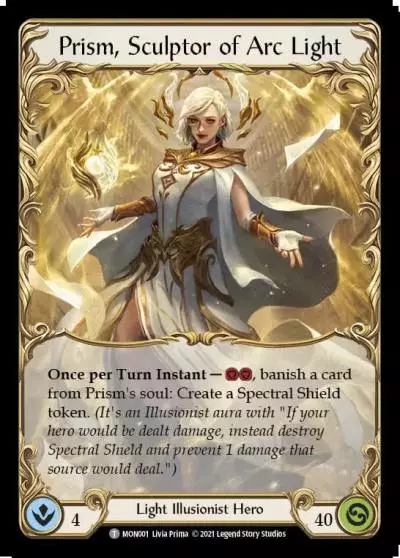 Prism, Sculptor of Arc Light MON001 - Monarch - Flesh and blood card