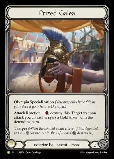 Prized Galea LGS254-CF - Armory - Season 12 - Flesh and blood card