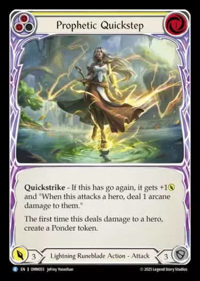 Prophetic Quickstep OMN055 - Omens of the Third Age - Flesh and blood card
