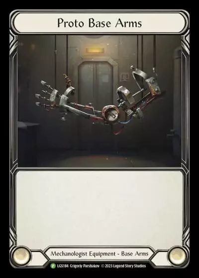 Proto Base Arms LGS184-CF - Pre-release - Bright Lights - Flesh and blood card