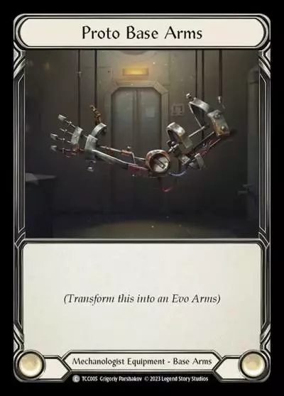 Proto Base Arms TCC005 - Round the Table: TCC x LSS - Flesh and blood card