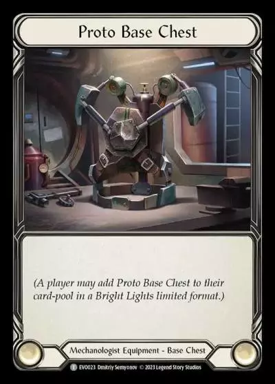 Proto Base Chest EVO023 - Bright Lights - Flesh and blood card
