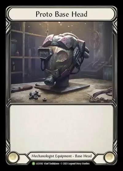 Proto Base Head LGS182-CF - Pre-release - Bright Lights - Flesh and blood card