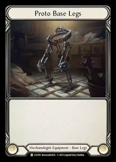 Proto Base Legs LGS185-CF - Pre-release - Bright Lights - Flesh and blood card