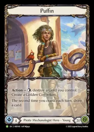 Puffin HER140-RF - Conventions - High Seas - Flesh and blood card