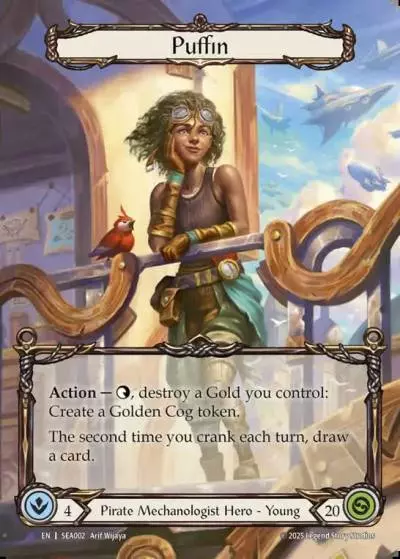Puffin SEA002-MV - High Seas - Flesh and blood card