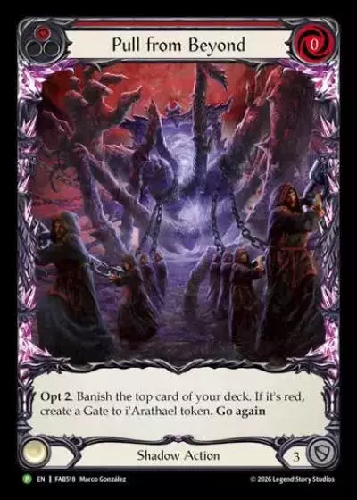 Pull from Beyond FAB518-RF - World Championship - Paris 2026 - Flesh and blood card