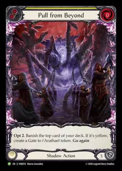 Pull from Beyond FAB519-RF - World Championship - Paris 2026 - Flesh and blood card