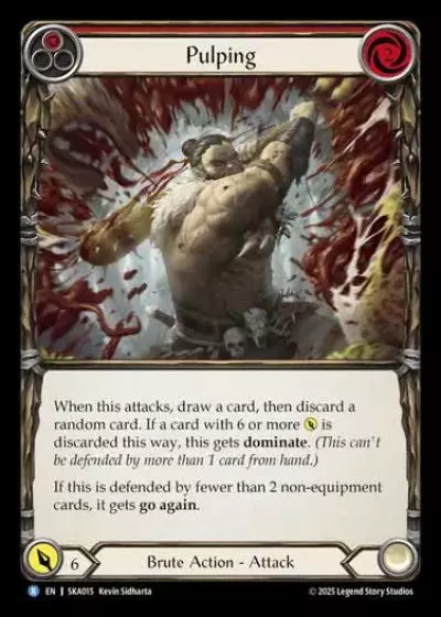 Pulping SKA015 - Silver Age Chapter 1 - Kayo - Flesh and blood card