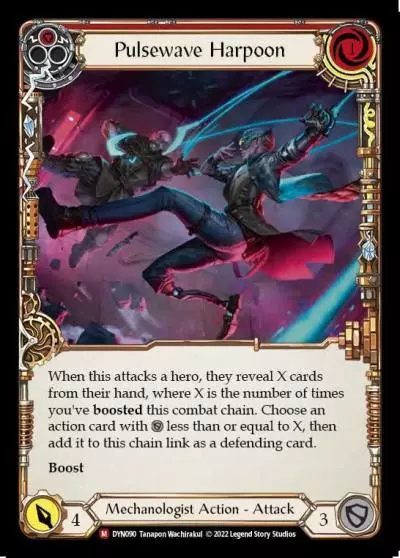 Pulsewave Harpoon RED DYN090 - Dynasty - Flesh and blood card