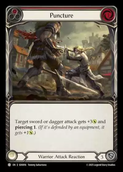Puncture SDO016 - Silver Age Chapter 2 - Dorinthea - Flesh and blood card