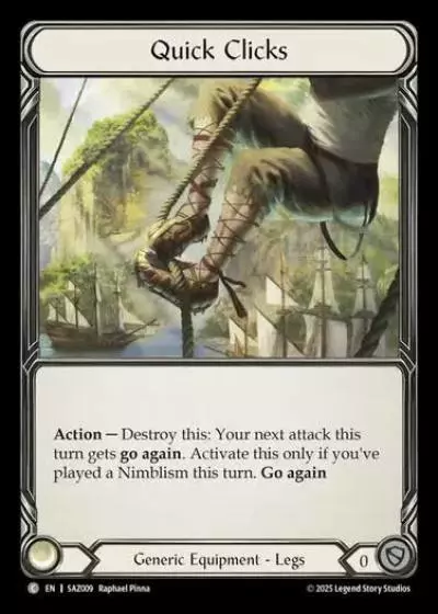 Quick Clicks SAZ009 - Silver Age Chapter 2 - Azalea - Flesh and blood card