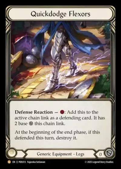 Quickdodge Flexors PEN313 - Compendium of Rathe - Flesh and blood card