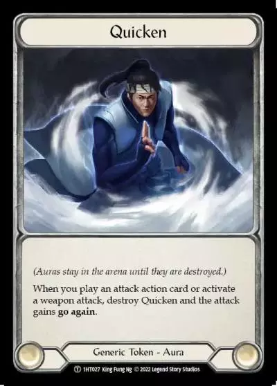 Quicken 1HT027 - Dorinthea - Blitz Deck - Flesh and blood card