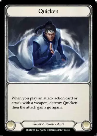 Quicken CRU196-RF - Crucible of War - Flesh and blood card