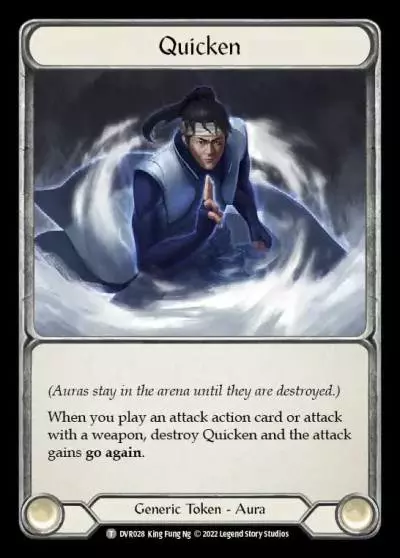 Quicken DVR028 - Classic Battles: Rhinar vs Dorinthea - Flesh and blood card