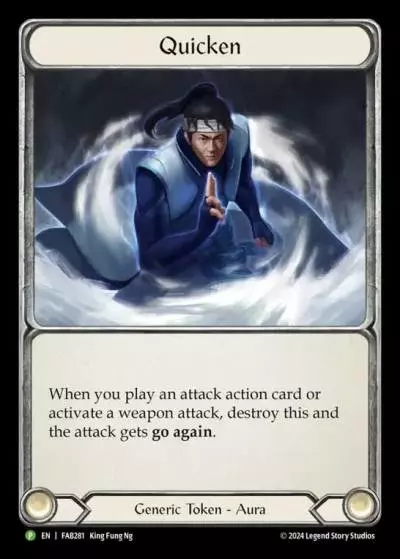 Quicken FAB281-CF - Prize Wall - Rosetta - Flesh and blood card