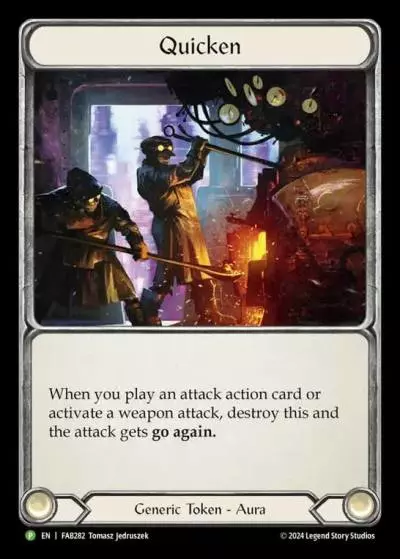 Quicken FAB282-CF - Prize Wall - Rosetta - Flesh and blood card