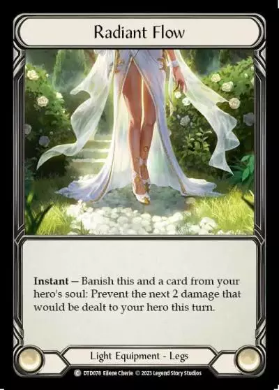 Radiant Flow DTD078 - Dusk till Dawn - Flesh and blood card