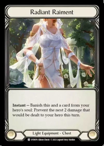 Radiant Raiment DTD076 - Dusk till Dawn - Flesh and blood card