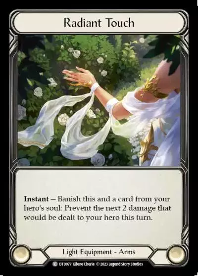 Radiant Touch DTD077 - Dusk till Dawn - Flesh and blood card