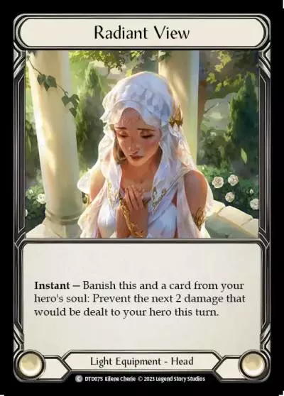Radiant View DTD075 - Dusk till Dawn - Flesh and blood card