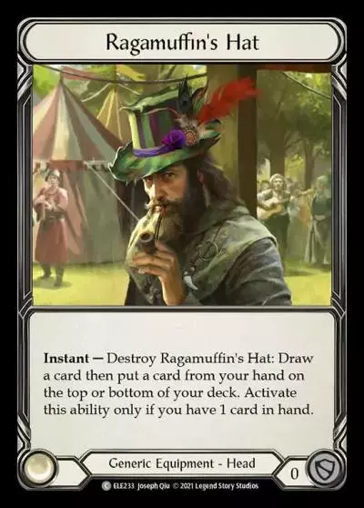 Ragamuffin's Hat ELE233 - Tales of Aria - Flesh and blood card