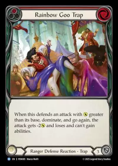 Rainbow Goo Trap PEN085 - Compendium of Rathe - Flesh and blood card