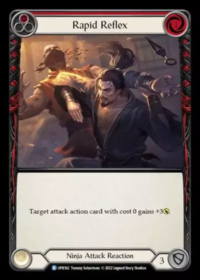 Rapid Reflex RED UPR162 - Uprising - Flesh and blood card