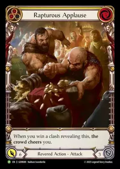 Rapturous Applause GEM089 - GEM - Pack 3 - Flesh and blood card