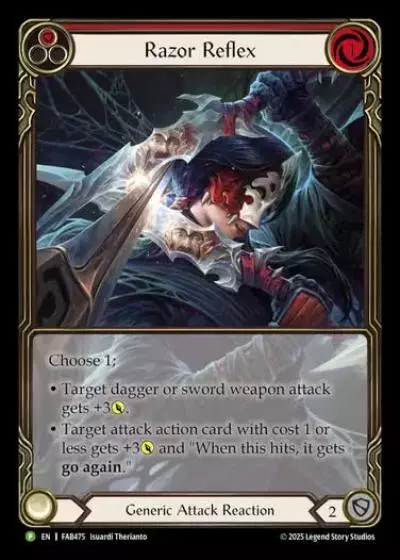Razor Reflex FAB475-RF - Calling - Omens of the Third Age - Flesh and blood card