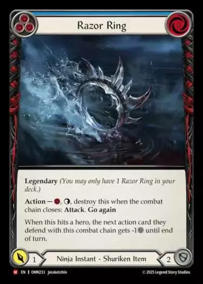 Razor Ring OMN233 - Omens of the Third Age - Flesh and blood card