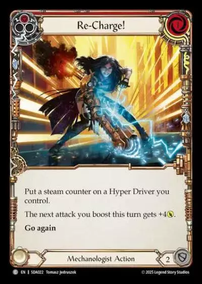 Re-Charge! SDA022 - Silver Age Chapter 1 - Dash - Flesh and blood card