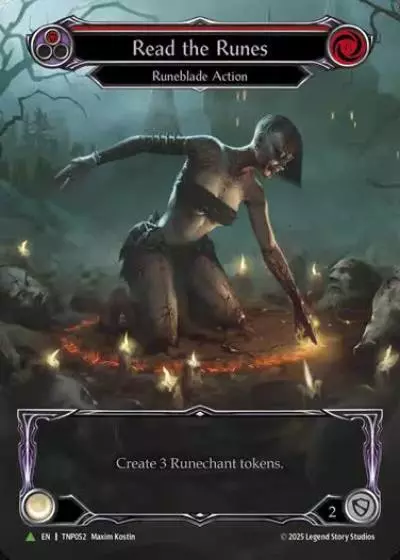 Read the Runes TNP052-MV - Tournament Pack - Flesh and blood card