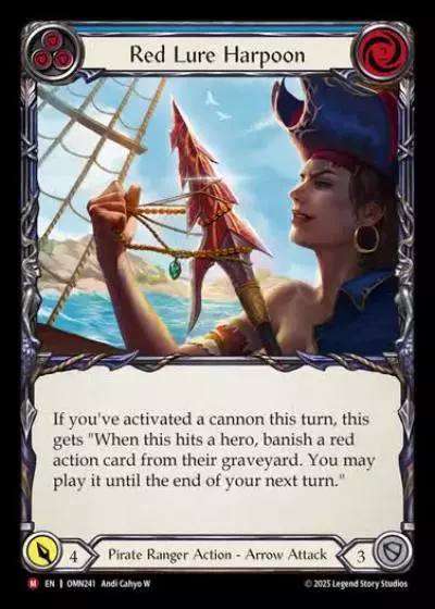 Red Lure Harpoon OMN241 - Omens of the Third Age - Flesh and blood card