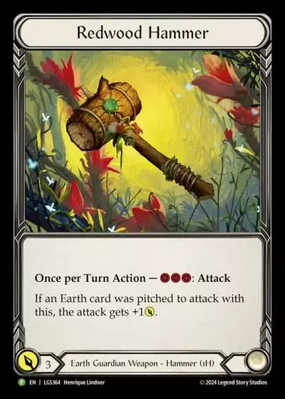 Redwood Hammer LGS364-CF - Skirmish - Season 10 - Flesh and blood card