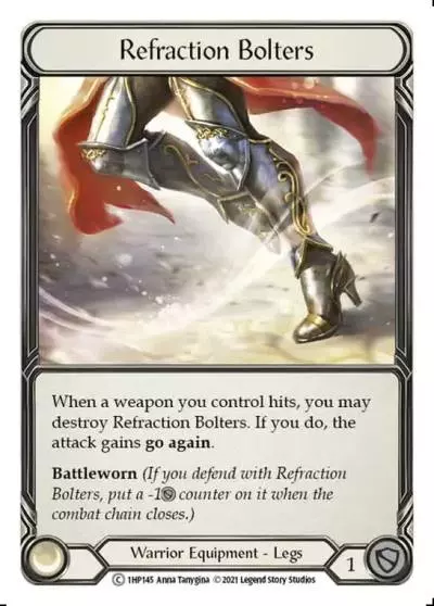 Refraction Bolters 1HP145 - History Pack 1 - Flesh and blood card