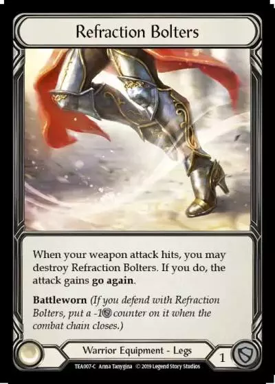 Refraction Bolters TEA007 - Dorinthea Ironsong - Hero Deck - Flesh and blood card