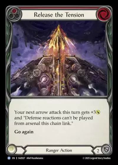 Release the Tension SAZ027 - Silver Age Chapter 2 - Azalea - Flesh and blood card